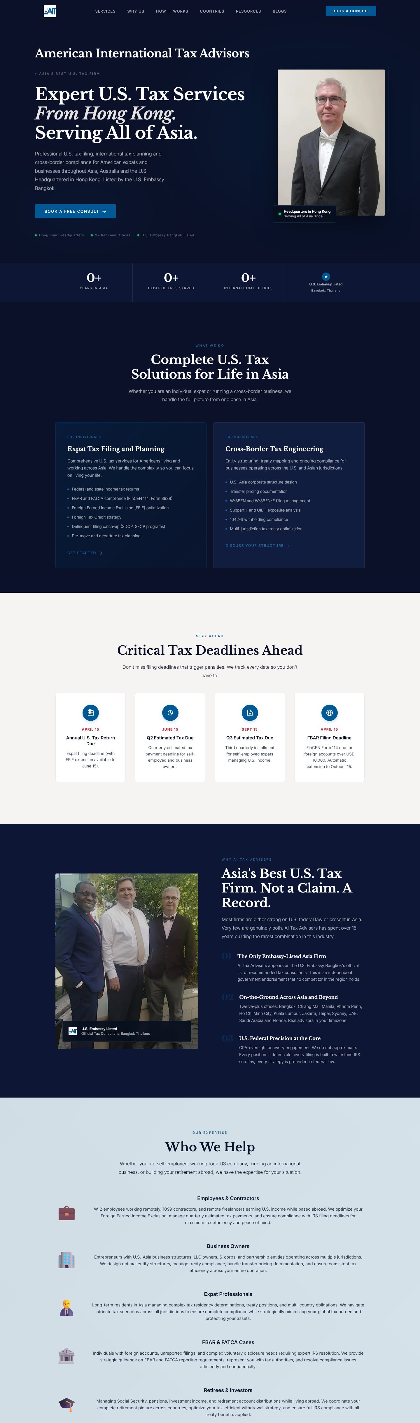 American International Tax Advisers — top half