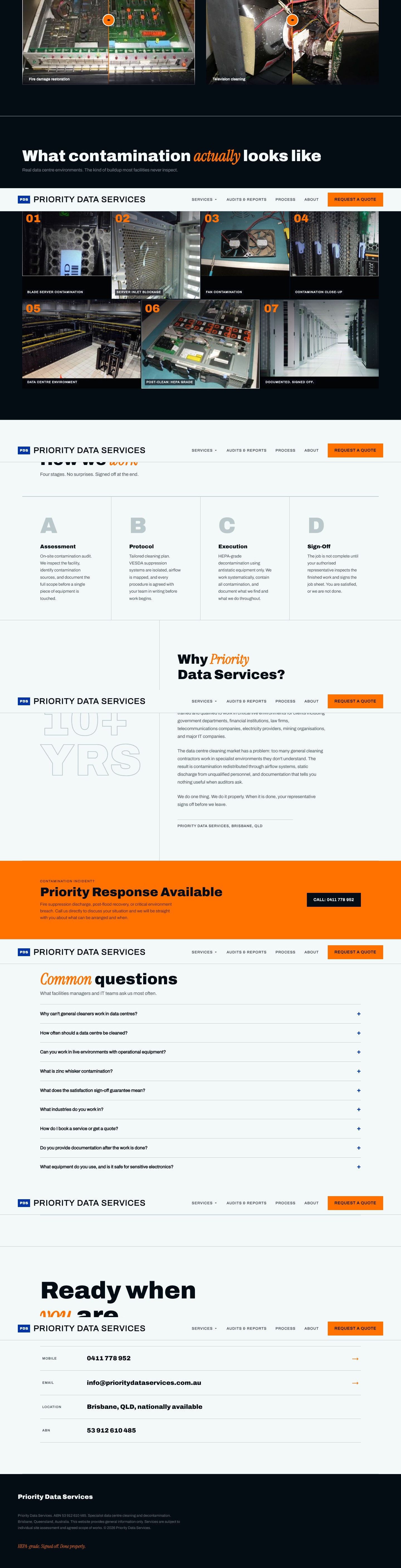 Priority Data Services, bottom half